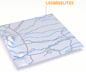 3d view of Los Angelitos