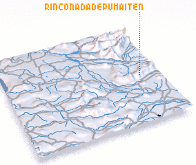 3d view of Rinconada de Pumaitén