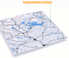 3d view of New Durham Corner