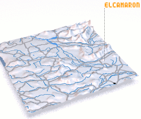 3d view of El Camarón