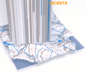 3d view of La Cañita