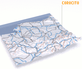 3d view of Corocito