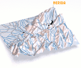 3d view of Mérida