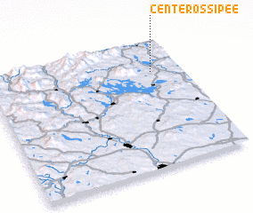 3d view of Center Ossipee