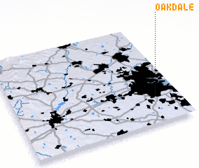 3d view of Oakdale