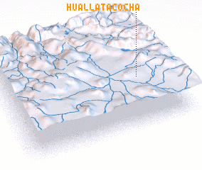 3d view of Huallatacocha