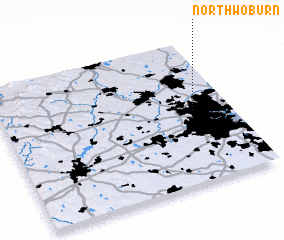 3d view of North Woburn