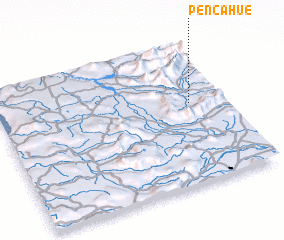 3d view of Pencahue