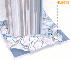 3d view of El Hoyo