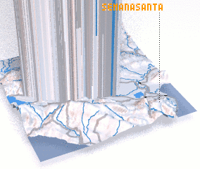 3d view of Semana Santa