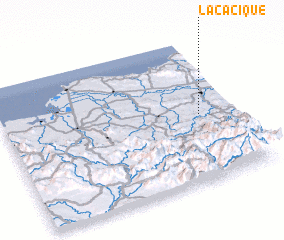 3d view of La Cacique