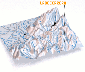 3d view of La Becerrera