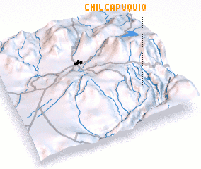 3d view of Chilcapuquio