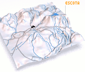 3d view of Escota