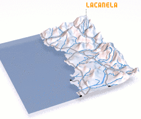 3d view of La Canela