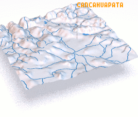 3d view of Cancahuapata