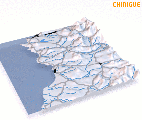 3d view of Chiñigüe
