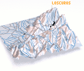 3d view of Los Curos