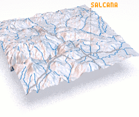 3d view of Salcaña