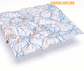 3d view of Yanacancha