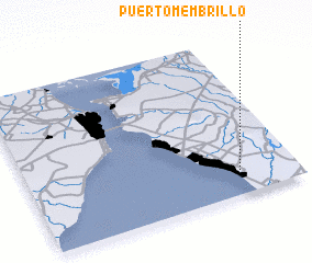 3d view of Puerto Membrillo