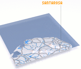 3d view of Santa Rosa