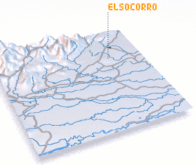 3d view of El Socorro