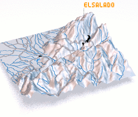 3d view of El Salado