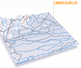 3d view of Charco Julio