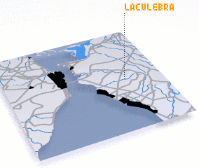 3d view of La Culebra