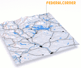 3d view of Federal Corner