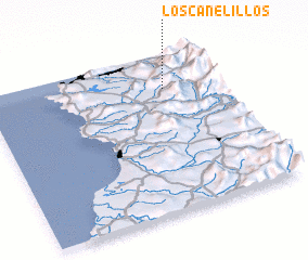 3d view of Los Canelillos
