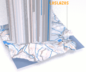 3d view of Los Lazos