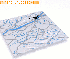 3d view of Saint-Romuald-dʼEtchemin