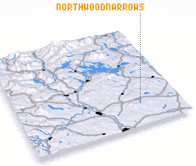 3d view of Northwood Narrows