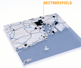 3d view of West Mansfield