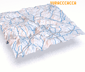 3d view of Yurac Ccacca