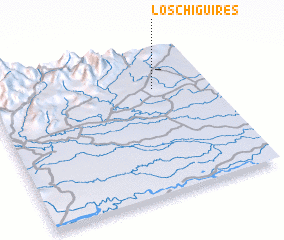 3d view of Los Chigüires