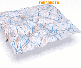 3d view of Tambo Pata