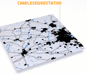 3d view of Charles River Station