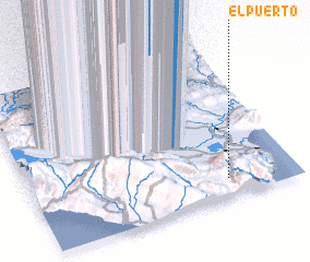 3d view of El Puerto