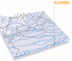 3d view of El Caimán