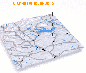 3d view of Gilmanton Ironworks