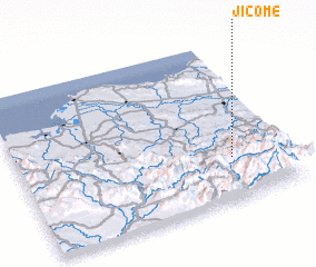 3d view of Jicomé