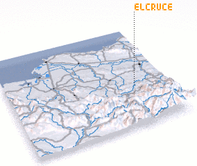 3d view of El Cruce