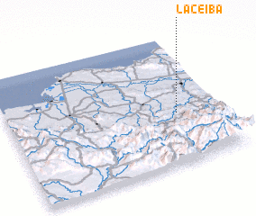 3d view of La Ceiba