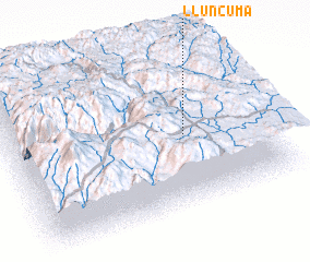3d view of Lluncuma