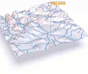 3d view of Pucara