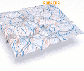 3d view of Porpera