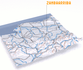 3d view of Zamba Arriba